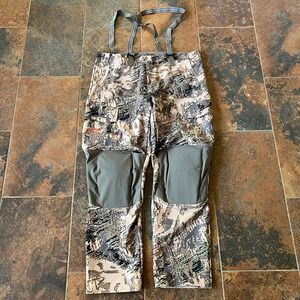 Sitka Gear Timberline Pants Mens 42R Optifade Open Country Camo Hunting Bib